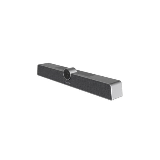 Cámara web Kramer K-Bar 12 MP UHD 120° USB 6 micrófonos gris aluminio