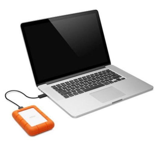Disco Duro Lacie Rugged Mini 1TB HDD 2.5" USB 3.2 Resistente Shock y Agua