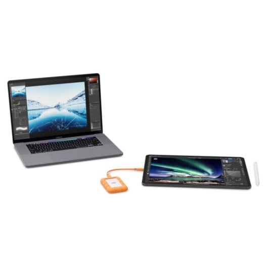 Disco Duro Lacie STND1000400 1TB SSD USB 3.2 Gen 1 40Gbps Rugged