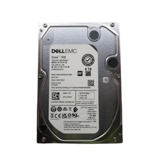 Disco Duro Dell 400-BRDB 8TB HDD 7200rpm Serial ATA III per Server
