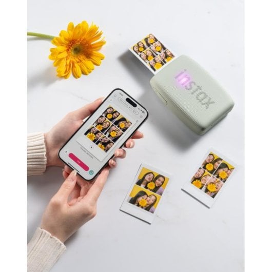 Impresora Fotográfica Bluetooth Fujifilm Instax Mini Link 3 portátil color Salvia