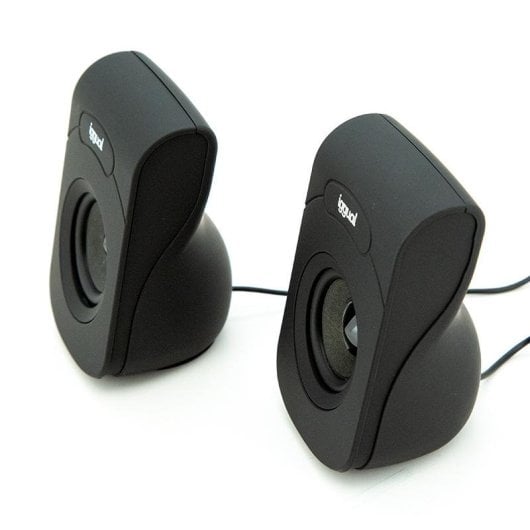 Altavoces iggual 2.0 cablati USB 6W controllo volume integrato