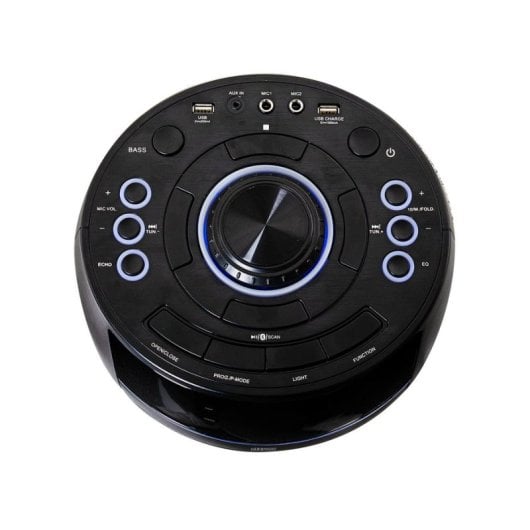 Altavoces Trevi Party speaker Wireless & Wired 90W LED Microfono integrato