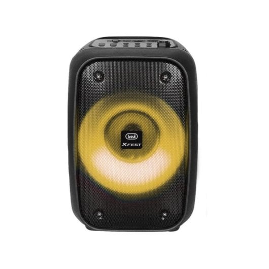 Altoparlanti Trevi Party Speaker Wireless e cablato 15W con microfono e lettore MP3