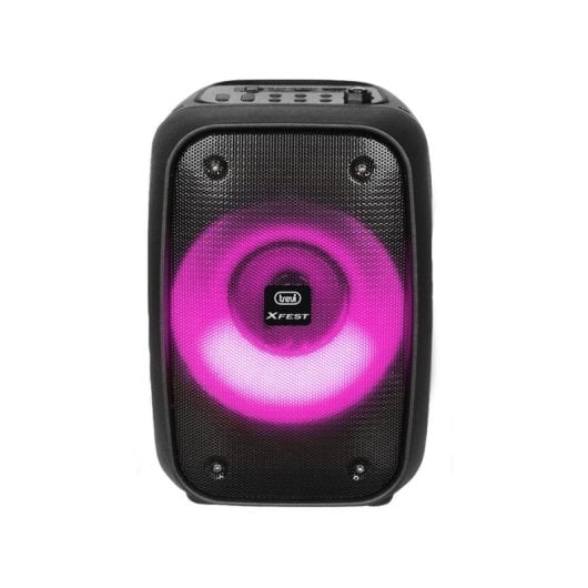 Altoparlanti Trevi Party Speaker Wireless e cablato 15W con microfono e lettore MP3