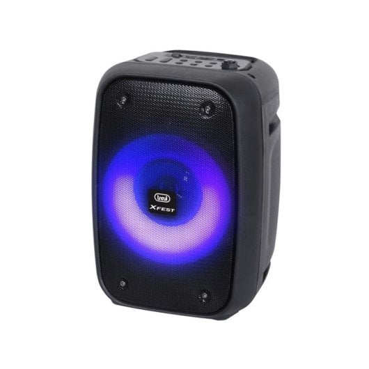 Altoparlanti Trevi Party Speaker Wireless e cablato 15W con microfono e lettore MP3