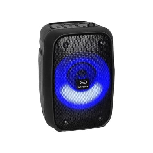 Altoparlanti Trevi Party Speaker Wireless e cablato 15W con microfono e lettore MP3