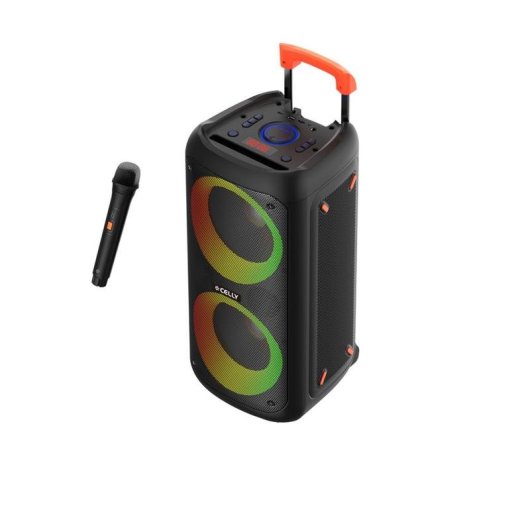 Altavoces Celly Party Inalámbricos Bluetooth 40W avec micro et LED