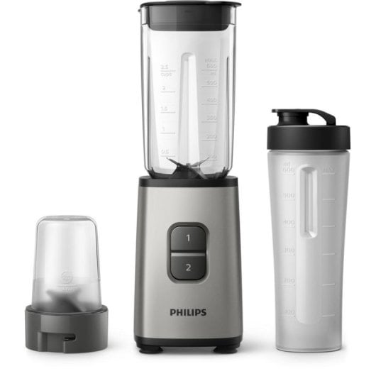 Licuadora Philips Daily Collection HR2604/80 1L 350W Preto Inox Picador de Gelo