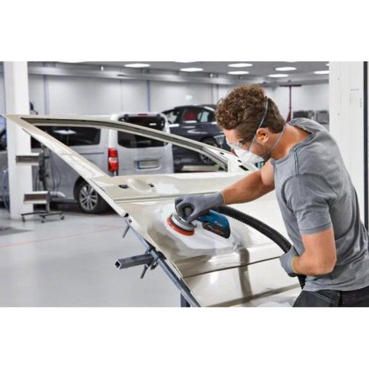 Lijadora rotorbital Bosch Profesional GEX 18V-125 Akku 6000-10000 RPM variable