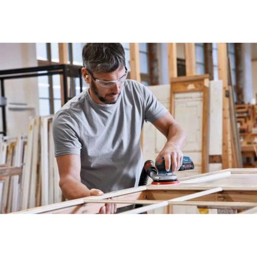 Lijadora rotorbital Bosch Profesional GEX 18V-125 Akku 6000-10000 RPM variable