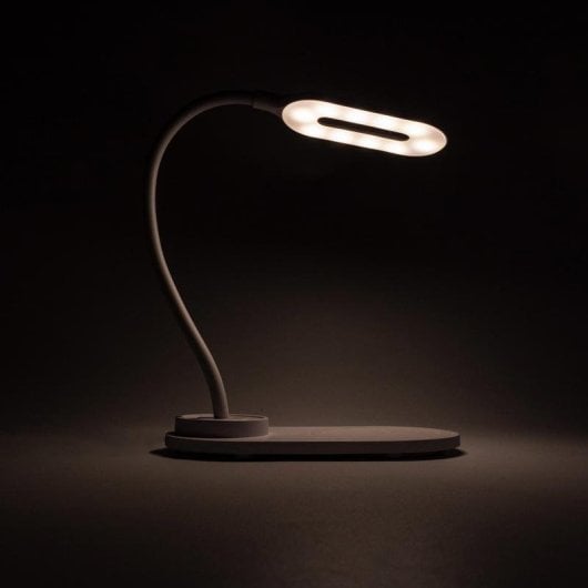 Tischlampe Denver Electronics LQI-55 LED Weiß Touch 1,5 W Wireless Charger