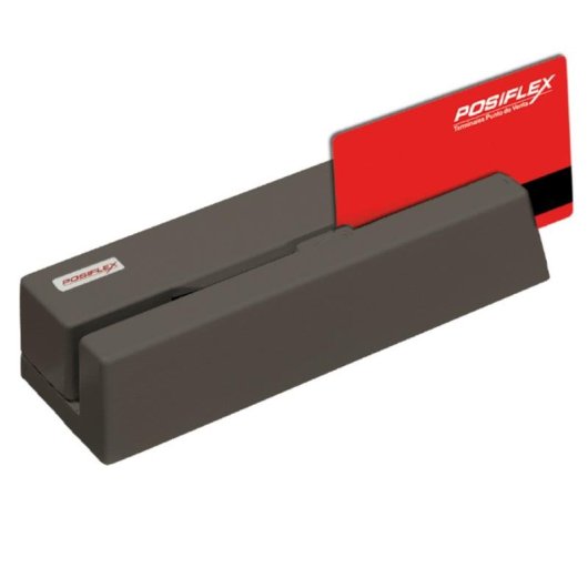 Lector de tarjeta magnética Posiflex MR2200EU3B USB Negro con indicadores LED