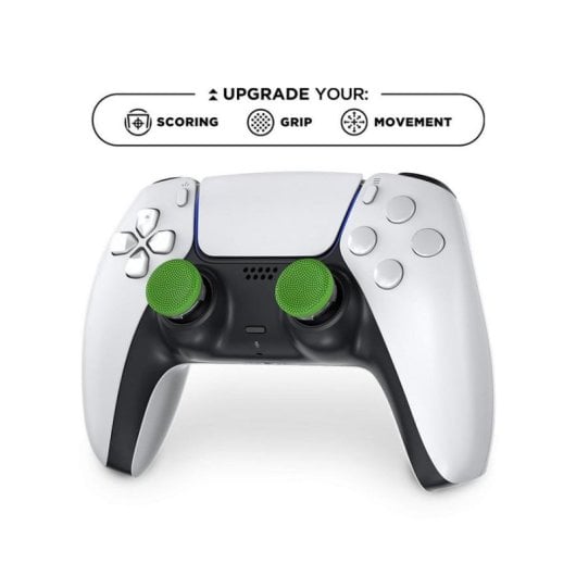Thumbstick KontrolFreek Precision Sports Soccer Edition Verde para PlayStation 4 y 5