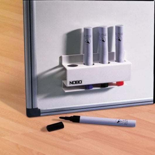 Stifthalter Nobo für Whiteboards 4 Stifte 120 x 320 x 80 mm