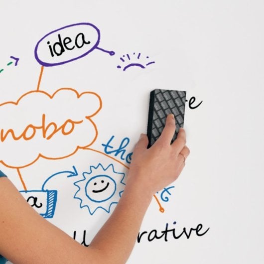 Zubehörset Rexel Kit Schreiben Reinigung Whiteboard vier Marker Radierer Spray