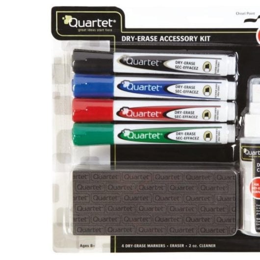 Zubehörset Rexel Kit Schreiben Reinigung Whiteboard vier Marker Radierer Spray