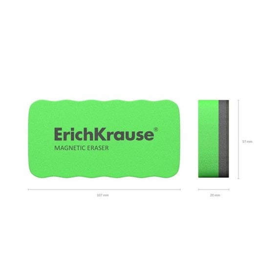 Borrador Weißtafel ErichKrause Magnetisch 107 x 57 mm Farben Sortiert