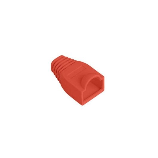 Cappuccio cavo Lanberg PLB-1000-R rosso PVC per RJ-45 100 pezzi