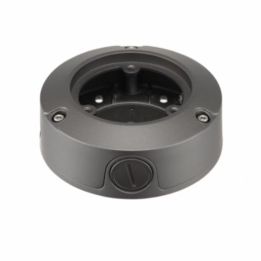 Caja de conexiones Hanwha SBO-100B1 exterior negra aluminio cámaras compatibles