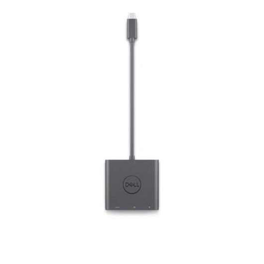 Adapter Dell USB-C zu HDMI DisplayPort Power Delivery Schwarz