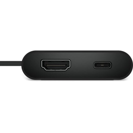 Adapter Dell DA225 4-in-1 USB-C HDMI 4K Ultra HD Schwarz