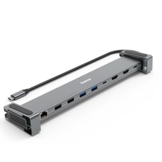 Dockingstation Hama Connect2Office Basic USB-C 4K 2xHDMI 100 W Alu