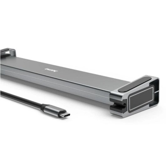 Dockingstation Hama Connect2Office Basic USB-C 4K 2xHDMI 100 W Alu