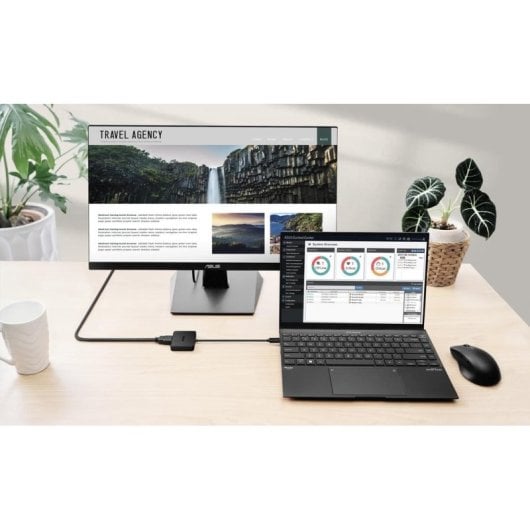 Dockingstation Asus USB-C Mini Dock 100W 4K Ultra HD Schwarz