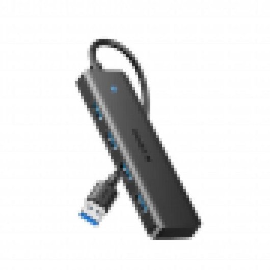 Hub Ugreen UG25851 4 Puertos USB 3.0 5 Gbit/s Plug and Play Negro