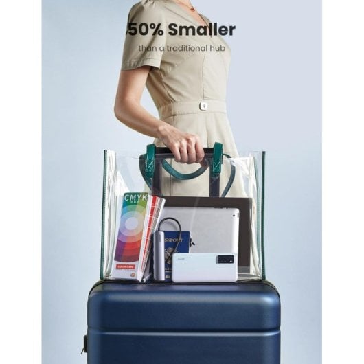 Dockingstation Ugreen 10919 USB-C Aluminium 100W 2x USB-A 1x HDMI Gigabit Ethernet