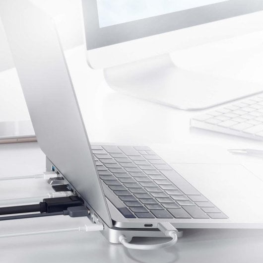 Station d'accueil USB-C Aten UH3234 10 ports 4K 60 W aluminium argent