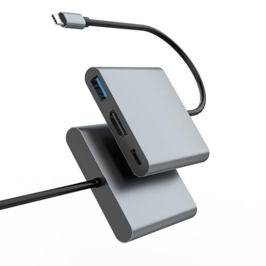 Dockingstation CoolBox MINIDOCK C31 USB-C HDMI 4K Power Delivery Aluminium