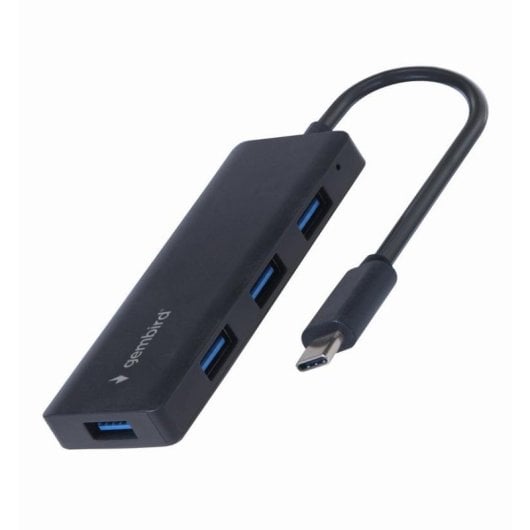 Hub Gembird 4 puertos USB 3.1 5 Gbit/s UHB-CM-U3P4-02 compacto