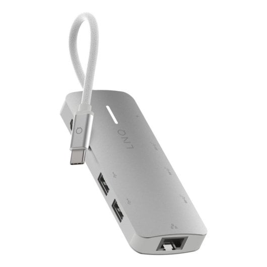 Hub Linq 8 porte 10 Gbps 8K PRO USB-C Multiport 140W HDMI Ethernet