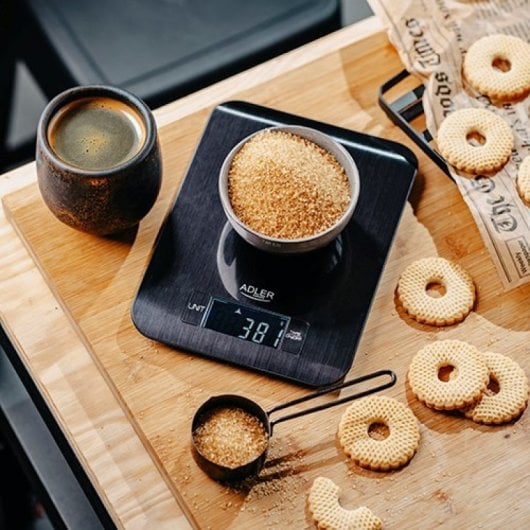 Balança de cozinha Adler AD 3183B preta
