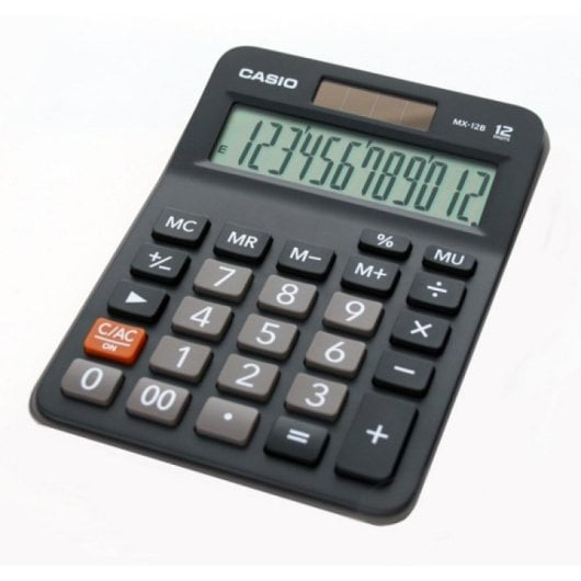 Casio MX-12B 12-stelliger Bürorechner, Schwarz