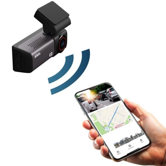 Xblitz 4K UHD Dashcam mit WLAN und GPS Go3
