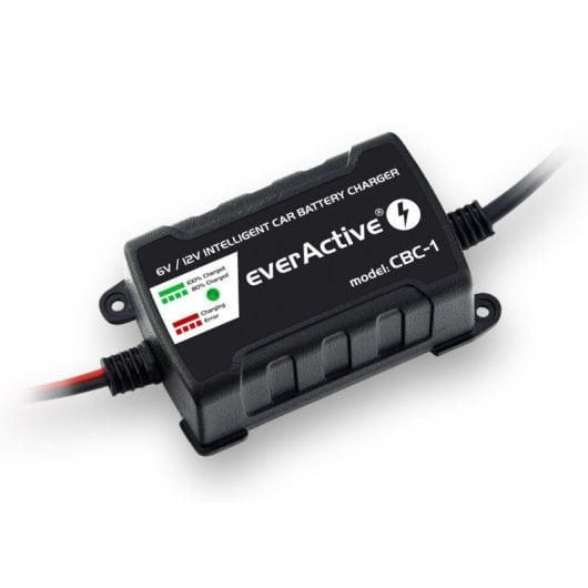 Carregador de bateria automóvel Everactive CBC1 6V/12V