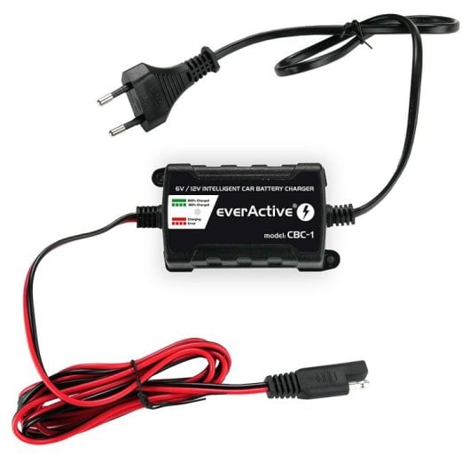 Carregador de bateria automóvel Everactive CBC1 6V/12V