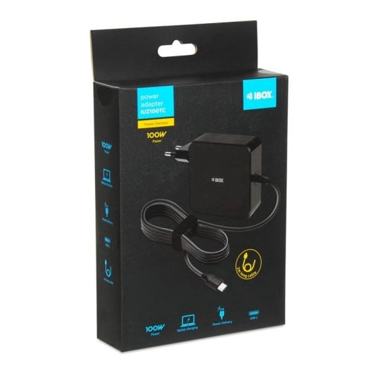 Adaptateur universel I-box Iuz100tc Type C Power Deli