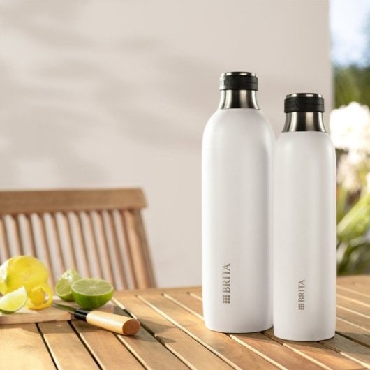 Bouteille Brita Sodatoria (0,5 L ; blanche)