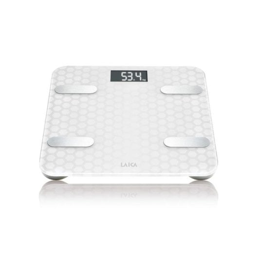 Badezimmerwaage Laica PS7011 Bluetooth, Körperanalyse, 180 kg, LCD