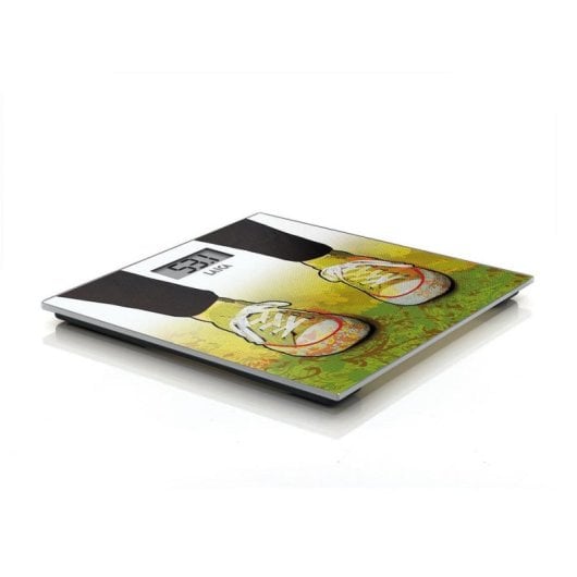 Balança de casa de banho Laica PS1079 180kg LCD vidro temperado multicolor