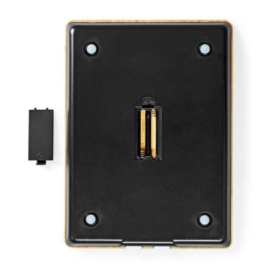 Balança de Cozinha Nedis KASC600WD Digital 5kg Precisão Bamboo LCD