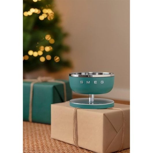 Balança de cozinha Smeg KSC01EGMWW 5 kg Taça Removível Verde LED