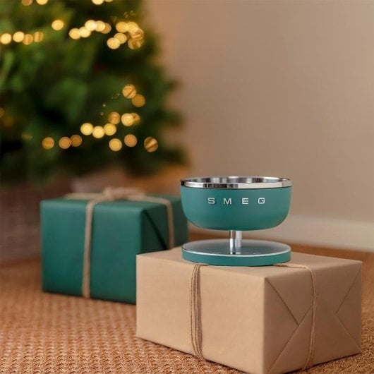 Balança de cozinha Smeg KSC01EGMWW 5 kg Taça Removível Verde LED