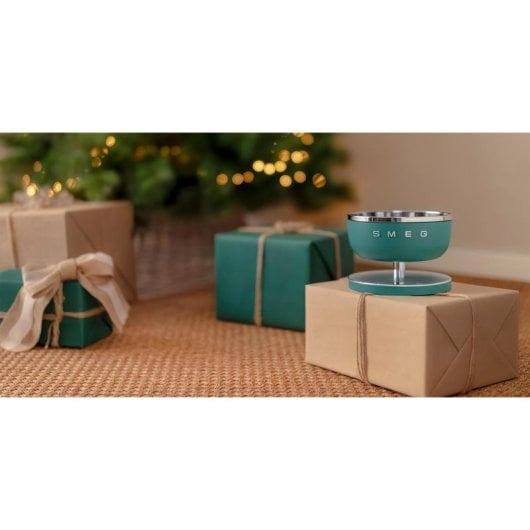 Balança de cozinha Smeg KSC01EGMWW 5 kg Taça Removível Verde LED