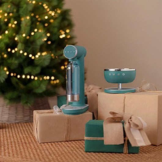 Balança de cozinha Smeg KSC01EGMWW 5 kg Taça Removível Verde LED