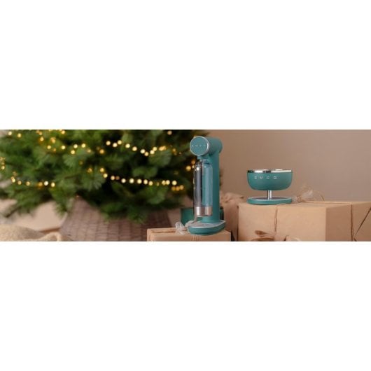 Balança de cozinha Smeg KSC01EGMWW 5 kg Taça Removível Verde LED